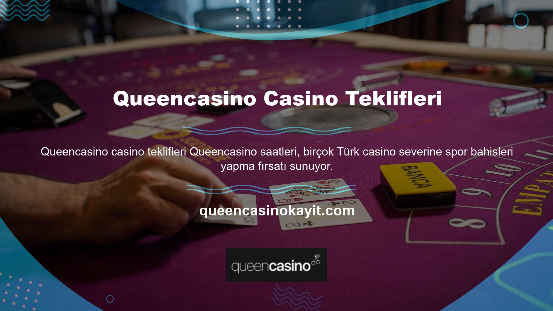 Queencasino Casino Teklifleri