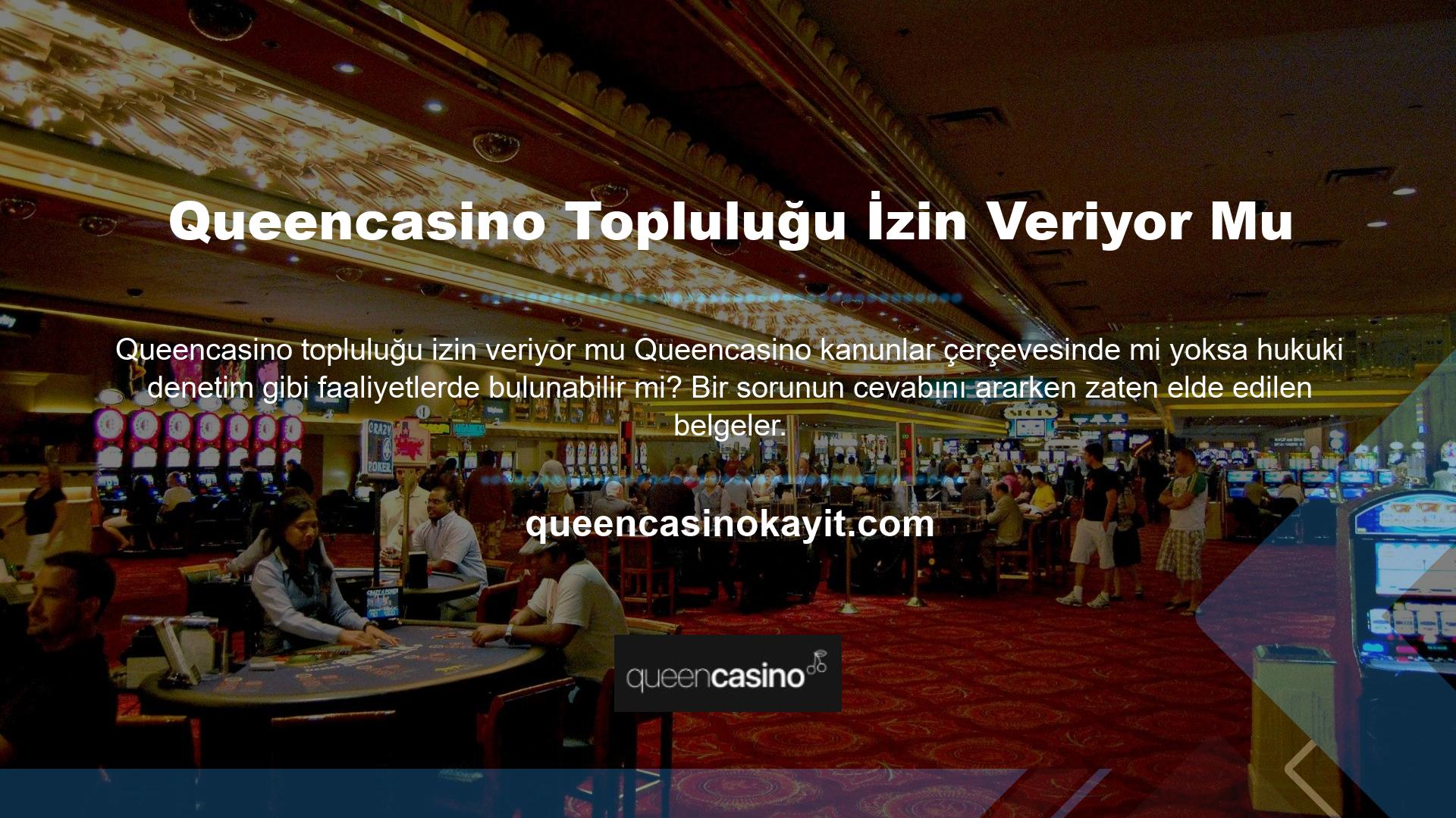 Yabancı casino sitesinin lisans altında faaliyet gösterdiği ortaya çıktı