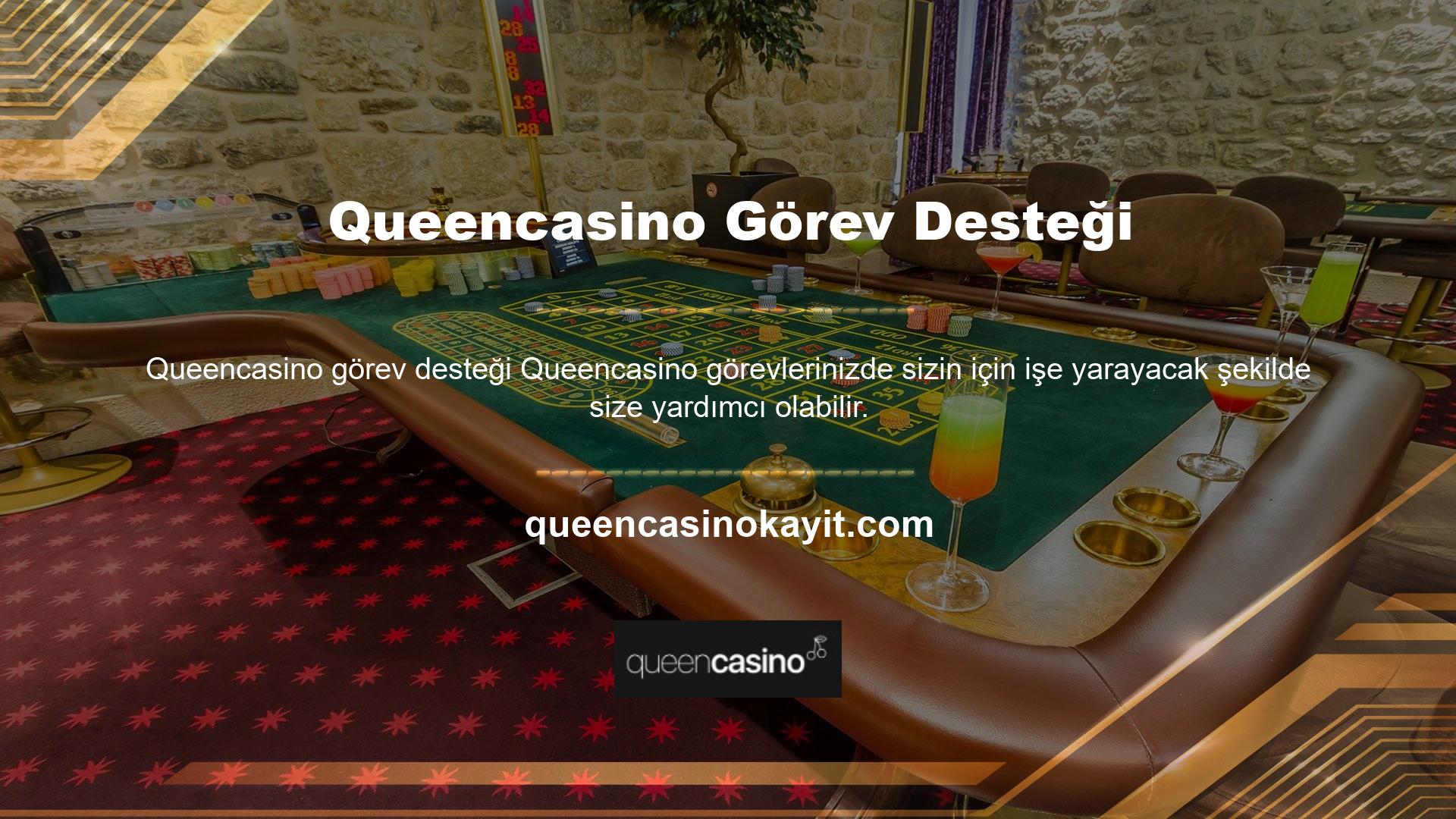 Buraya transfer olursanız Queencasino üyeliği sırasında oyun oynayabilirsiniz